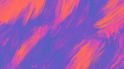 Aufkleber - Vibrant abstract background with textured brushstrokes in orange and purple hues