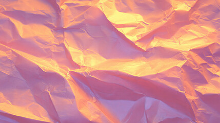 Poster - Abstract textured crumpled paper background in warm tones for creative design