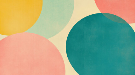 Poster - Colorful abstract background with textured paper design for modern art projects
