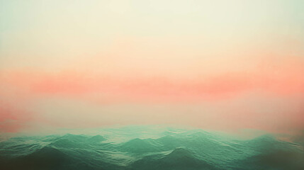 Poster - Tranquil abstract background with soft watercolor stains for artistic design