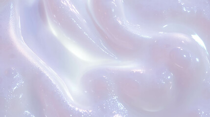 Aufkleber - Close up of milky white liquid latex texture for artistic and design use