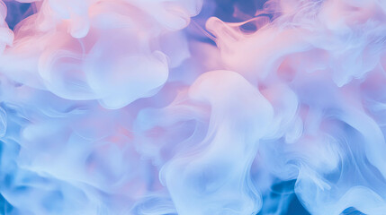 Aufkleber - Abstract liquid nitrogen texture with ethereal swirls for futuristic design