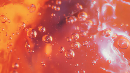 Aufkleber - Elegant and clean texture of clear spa bubbles in close-up for relaxation and wellness themes