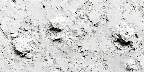 Poster - Textured plaster surface with rough patches and a monochromatic appearance