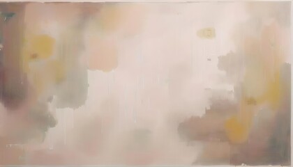Poster - soft neutral abstract painting with beige, cream, and muted earth tones, textured artistic background for modern interior
