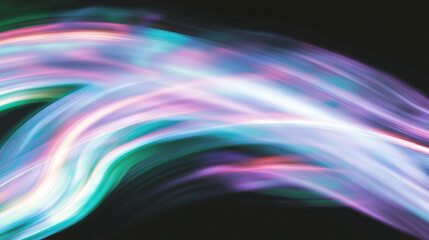 Poster - Mesmerizing aurora borealis overlay texture with flowing light patterns for creative design