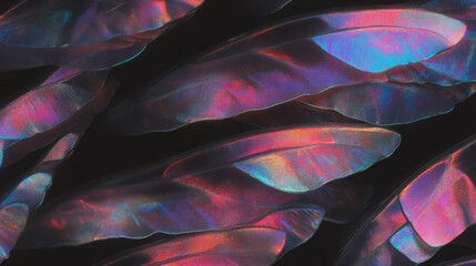 Poster - Intricate butterfly wing patterns for creative design and overlay effects