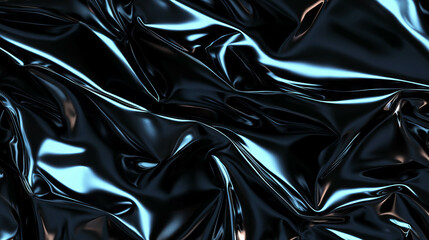 Poster - Metallic foil texture with sharp crumple details for creative design