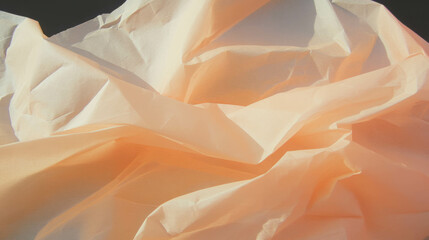 Poster - Textured overlay of crumpled paper with sharp folds for creative design projects