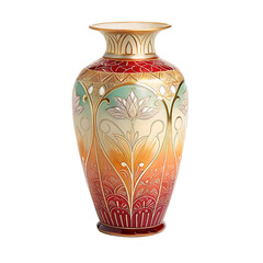 Wall Mural - A vase background PNG of modern design ceramics