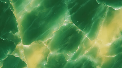 Poster - Dark green jade overlay texture with smooth polished surface for design