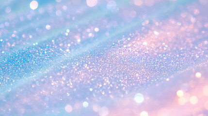 Poster - Fine glitter overlay texture with pastel colors for background or design projects
