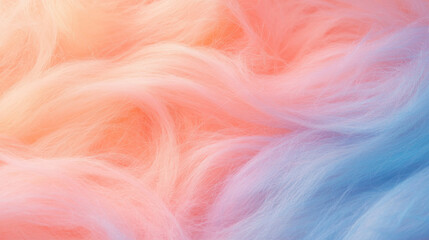 Poster - Soft gradient colors of fine wool yarn texture for fashion and crafting design