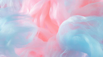 Poster - Dreamy cotton candy texture for creative design and background use