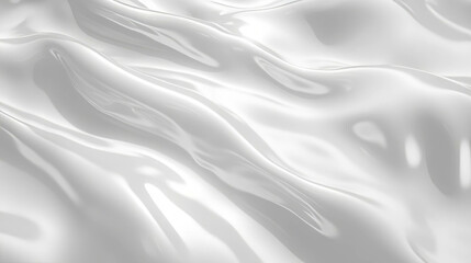 Poster - Flowing milk texture with subtle ripple for backgrounds and designs