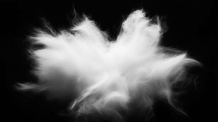 Poster - Abstract overlay texture of fine soft fur for creative design