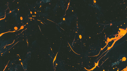 Poster - Abstract ink splatters and drips texture for artistic design