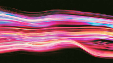 Poster - Dynamic light trails overlay texture for creative designs