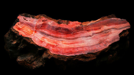 Aufkleber - Intricate petrified wood texture with vivid colors for design and decoration