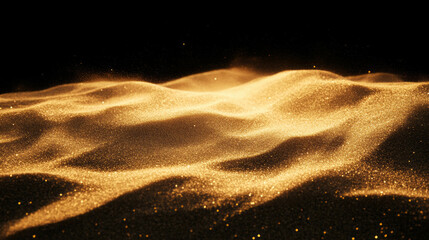Aufkleber - Soft sand texture with fine grains and subtle patterns for creative design and decoration