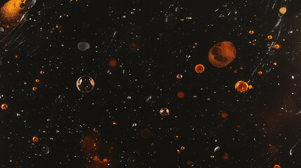 Poster - Abstract overlay texture with sarsaparilla effect and medium elements