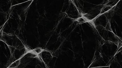Poster - Intricate spiderweb overlay texture with delicate threads for design and decoration