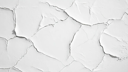 Poster - Cracked textured plaster overlay for design and architectural backgrounds