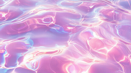 Poster - Abstract pink water texture in seamless pattern for background design