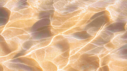 Poster - Natural beach sand with fine grains and subtle light textures for background or design