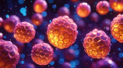 Fototapete - honeycombs isolated,cartoon illustration