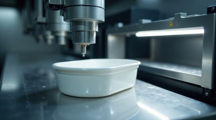 Poster - Precise Automated Dispensing System Filling a Sterile Container