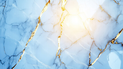 Poster - This striking digital composition showcases a marble surface adorned with contrasting veins and deep textures, evoking a sense of elegance and artistry