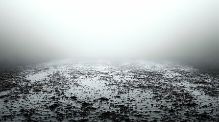 Poster - Abstract Grey And Black Textured Surface With Perspective