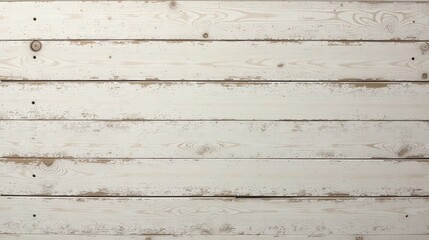 Aufkleber - Distressed Whitewashed Wooden Planks Background Texture Ideal for Rustic and Shabby Chic Designs