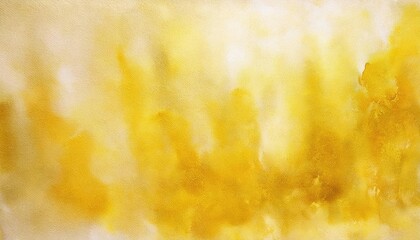 Poster - soft golden watercolor texture with warm yellow abstract gradient, perfect for elegant background, creative designs, and artistic projects

