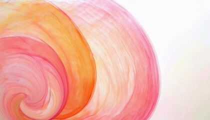 Poster - vibrant swirling abstract pattern in red and orange with soft gradient effect for modern design, decor, or digital art

