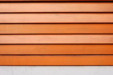 Aufkleber - Close-up shot of wooden slats on a building's exterior.