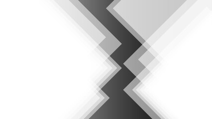 Poster - Dynamic Momentum Abstract Rectangle Pattern Tech background. White and gray geometric pattern with silver light. Modern white and grey gradient color geometric backdrop design cube