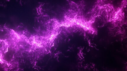 Poster - Cosmic Nebula: An immersive view of a swirling cosmic nebula, with vibrant shades of purple, creating a sense of wonder and the vastness of the universe.