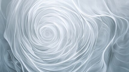 Poster - mystical swirl: an ethereal display of swirling patterns with soft textures creates a sense of wonde