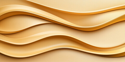 Poster - Delicate curves and soft waves intertwine, creating an abstract design that resonates with the calming essence of sand dunes. The harmonious blend of textures invites a sense of peace and tranquility