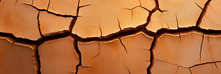 Poster - Soft gradients create a captivating pattern reminiscent of tree bark, showcasing fine cracks that evoke the natural textures found in wood. A perfect blend of artistry and nature
