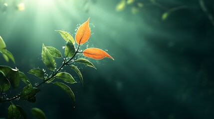 Poster - Transparent Biotech Plant Revealing Intricate Cellular Structures   A Visually Stunning Representation of Scientific and Technological Advancements in the Field of Biotechnology and Organic