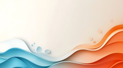 Poster - Minimalist Digital Backdrop with Subtle Gradients and Geometric Line Art   Abstract Minimalistic Simple Geometry Clean Lines Soft Tones Digital Art