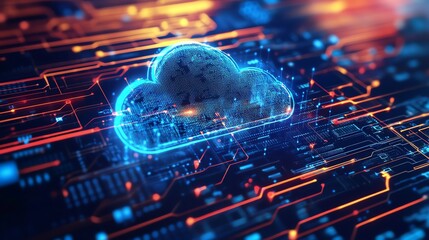 Aufkleber - Digital transformation initiatives involve integrating advanced technologies into business operations. By adopting tools such as cloud computing artificial intelligence
