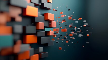 Poster - Futuristic digital knowledge repository with dynamic interactive document interfaces holographic data visualizations