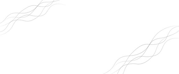 Poster - Abstract thin gray and white wavy lines background. Thin wavy curve line vector background.