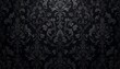 © vectovibe - Seamless floral pattern on black background