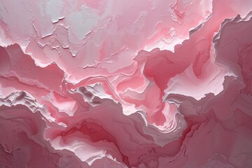 Wall Mural - dreamy pink abstract canvas with soft pastel texture