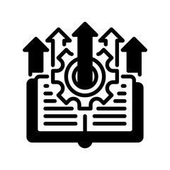 Poster - Learning and Development line icon. Universal creative premium symbol. Vector sign icon logo template. Vector illustration